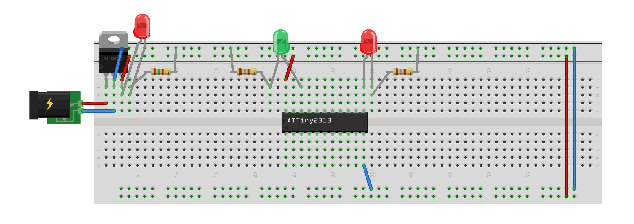 Fritzing image of the circuit